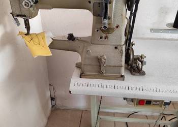 Maszyna praworamienna Pfaff z potrójnym transportem