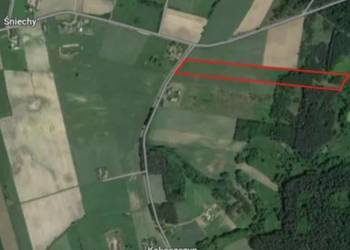 Działka rolna, Śniechy , 2,86 ha,atrakcyjne położenie