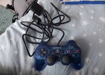 Przeźroczysty kryształowy niebieski pad do PS2