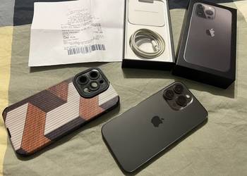 iPhone 13 Pro 128 GB szary 82% baterii wzorowy