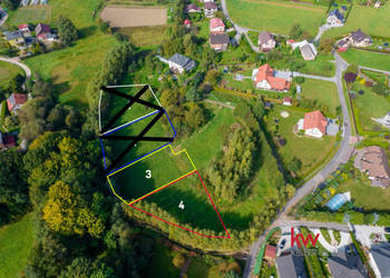 Działka 1152 metry Bielsko-Biała Księżycowa