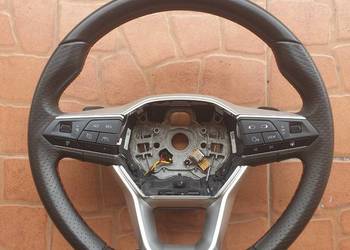 SEAT LEON IV 4 FR KIEROWNICA SKÓRZANA GRZANA ŁOPATKI 5FA