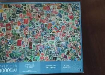 Puzzle ułożone 1000 elementów