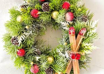 Wianek świąteczny ()rozmiar M)