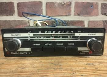 Przestrojone sprawne stare radio UNITRA Safari 2 Syrena Fiat