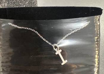 Naszyjnik literka I próba 925