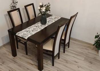 Stół drewniany rozkładany 90×140/200×75