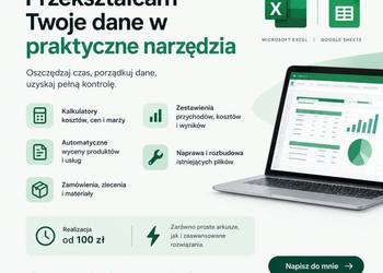 Excel i Google Sheets - automatyzacja arkuszy kalkulacyjnych