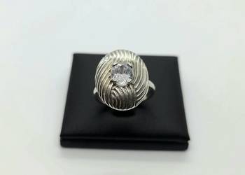 Srebrny pierścionek próby 925 - 5,37g (Rozmiar 18)