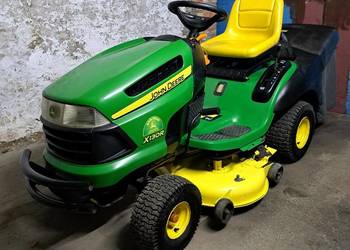 Traktorek kosarka John Deere