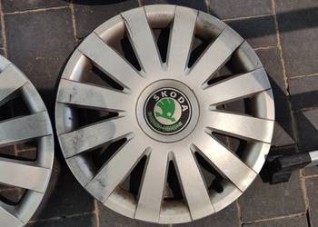 Oryginalne kołpaki 15 cali skoda oryginalne