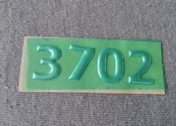 Ursus 3702 naklejka żelowa oryginalna