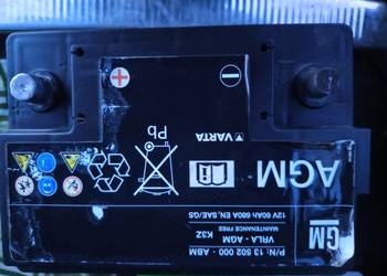 Akumulator varta Agm 12 v 60 ah 680A