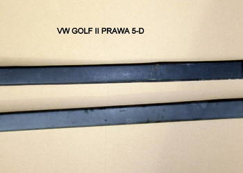LISTWA DRZWI PRZEDNICH PRAWYCH VW GOLF II, 193853516F