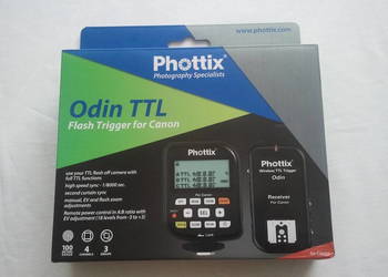 Wyzwalacz Phottix Odin TTL do lamp Canon nadajnik+odbiornik
