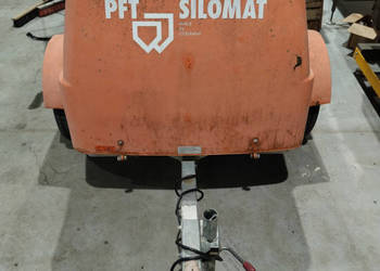 Pompa do transportu zapraw tynków PFT SILOMAT C140 (2012 r.) na przyczepie…