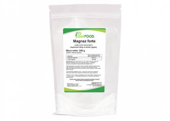 Jabłczan magnezu 250g - MAGNEZ FORTE