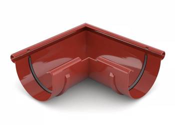 Bryza PVC Narożnik zewnętrzny 125 mm czerwony