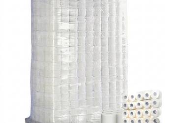 Papier toaletowy 2112 rolek Biały 2 Warstwowy Miśki Paleta 66x32 rolki