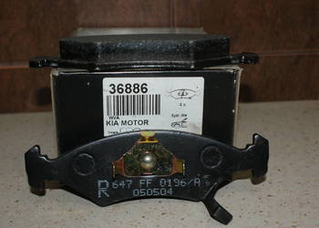 36886 - A.B.S. - KLOCKI HAMULC. KIA SEPHIA 93-96 Zestaw kloc