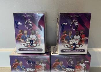 Value Box TOPPS Chrome Premier League 2026