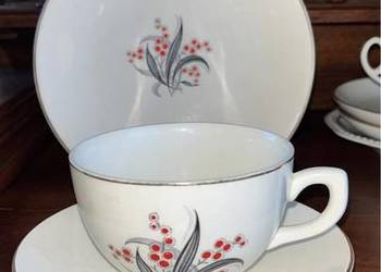 Filiżanka z talerzykiem. Wedgwood & Co. Made in England.