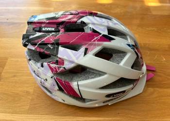 Kask rowerowy Uvex Air Wing w kolorze biało-różowym
