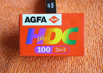 Negatyw kolorowy AGFA o czułości 100 ASA
