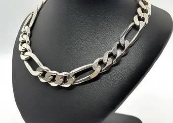 Nowa Srebrna Bransoletka pr 925 20,33g (Długość 22cm)