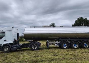 SPRZEDAM ZESTAW – ciągnik siodłowy z naczepą cysterna