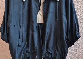 Komplet narzutki i dwóch bluzek Blacky Dress rozm. 42 czarny beż jak nowy