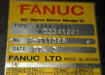 Fanuc servomotor A06B-0501