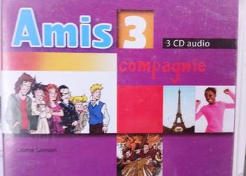 Amis 3 CD francuski księgarnia Praga używane pomoce naukowe