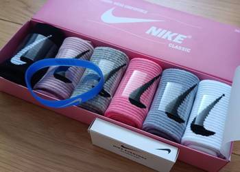 Kolorowe skarpetki Nike 37 38 39 zapachowe.