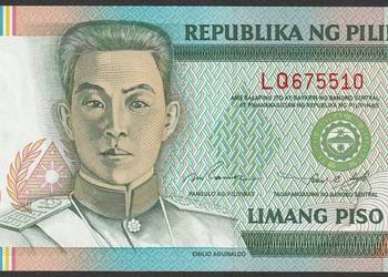 Filipiny 5 piso 1995 - Emilio Aguinaldo - stan bankowy UNC -