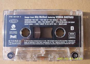 + POP ; VONDA SHEPARD--ALLY MCBEAL, EPIC, bez okladki.