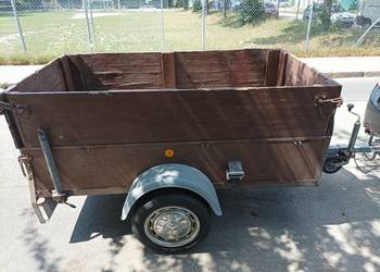 Przyczepka Wörman  do 750kg solidna konstrukcja niemiecka