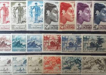 OCEANIA FRANCUSKA 1948-kompletna seria.Gratis wysyłka!