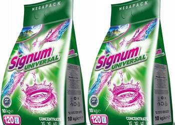 Super Proszek Signum Uniwersal 10 Kg 120 Prań POLECAM