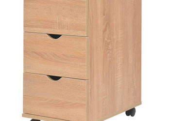 Szafka z szufladami 33 x 45 x 60 cm dąb WM-245725