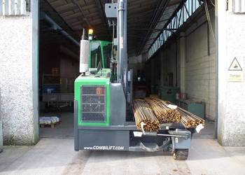 Elektryczny wózek wielokierunkowy boczna jazda - Combilift C350E UDT