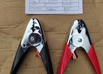 Zaciski szczękowe do kabli rozruchowych (krokodylki)