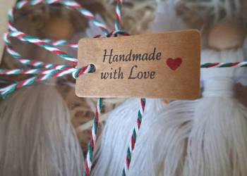 Zestaw Aniołków z makramy