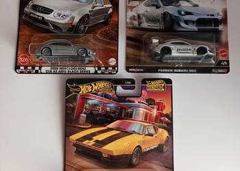 Hot Wheels Premium zestaw 3 sztuk BDB,+ wiele innych HW wysyłka