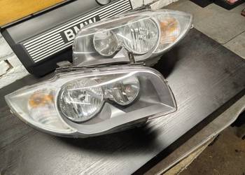 Bmw e87 lampy przednie oryginał Europa kompletne