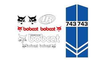 Naklejki Bobcat 743 super mocne zamienniki