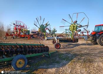 Zgrabiarka Claas liner 1550 twin kuhnn krone