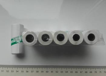 Rolki przylepne do mini drukarki termicznej 57mm x 25 x 3m,