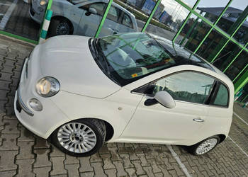 Fiat 500 1.2i Rata od400zł Panorama DachZadbany I (2007-)