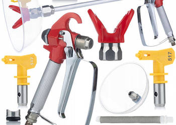 Zestaw do Agregatu Malarskiego | Pistolet, Lanca 30cm, Dysza 517